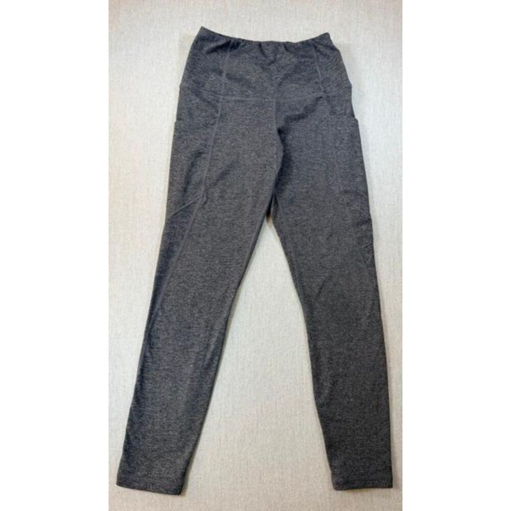 Quince Leggings Pants Women's Small Ultra Soft High Rise Pocket Heather Grey